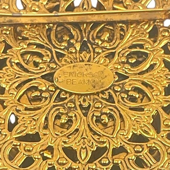 Erickson Beamon Statement Brooch Pin Designer Rare Y2K Brooch, Gift for Her - Picture 2 of 7